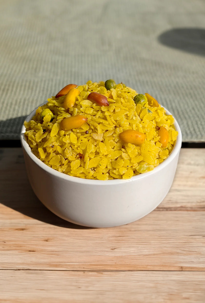 Load image into Gallery viewer, 5 Minutes To Delhi Vegetable Poha Camping Meal (Vegan) By 5 Minutes To Delhi
