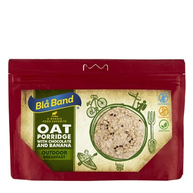Bla Band Oat Porridge with Banana and Chocolate By Blå Band