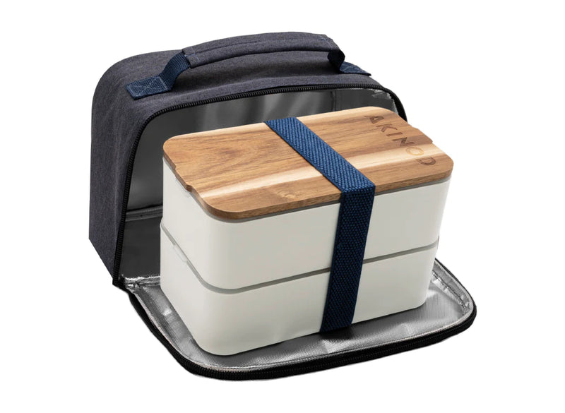 Load image into Gallery viewer, Akinod Bento + Insulated Lunch Bag (Various Colours) By Akinod
