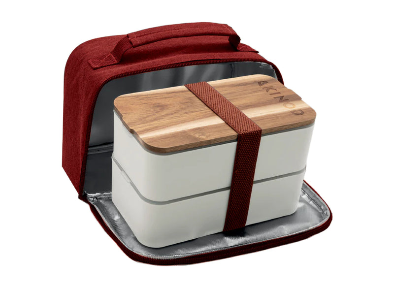Load image into Gallery viewer, Akinod Bento + Insulated Lunch Bag (Various Colours) By Akinod

