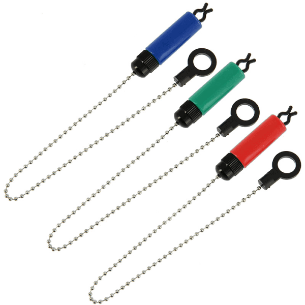Load image into Gallery viewer, Angling Pursuits Original Indicator Bobbins Set - 3 Chain Indicators in Case By Angling Pursuits
