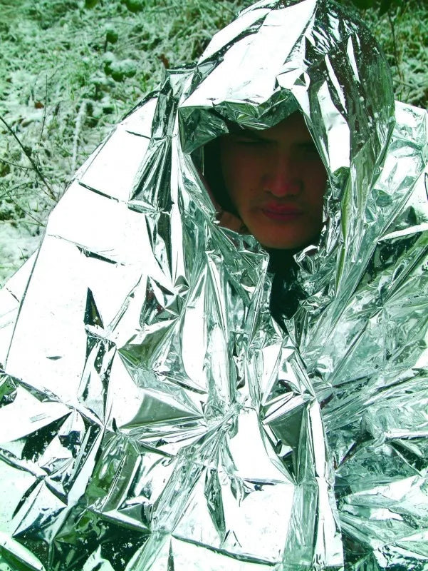 Load image into Gallery viewer, BCB Foil Hypothermia Space Blanket 84x54 By BCB International
