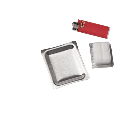 BE Bushbox Fuel Tray (Stainless / Titanium)
