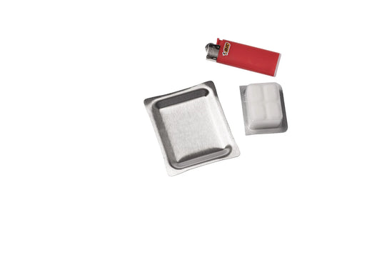 BE Bushbox Fuel Tray (Stainless / Titanium) By BushCraft Essentials