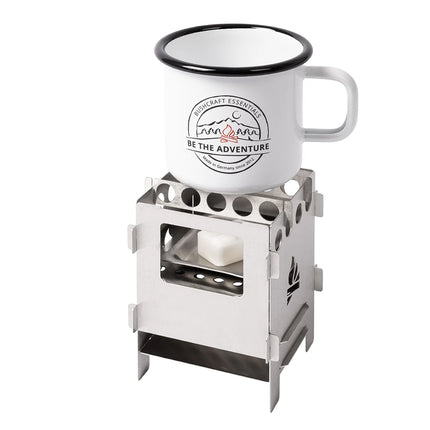 BE Bushbox Fuel Tray (Stainless / Titanium)