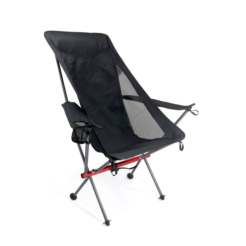 Load image into Gallery viewer, Basic Nature 'Relax' Travelchair Ultralight Black By Basic Nature
