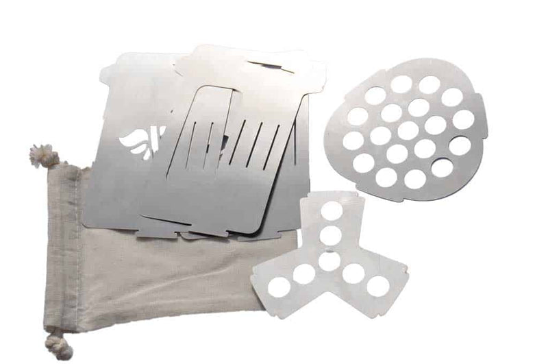Load image into Gallery viewer, BE Bushbox Ultralight Outdoor Pocket Stove By BushCraft Essentials

