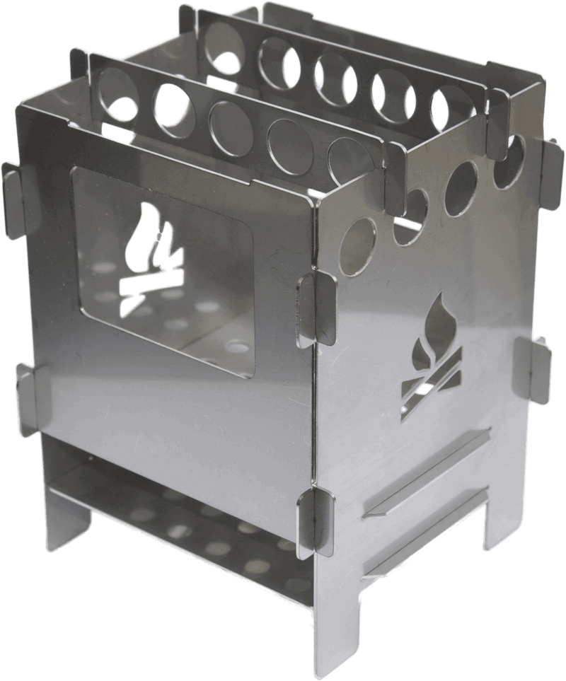 Load image into Gallery viewer, Bushbox Outdoor Pocket Stove By BushCraft Essentials
