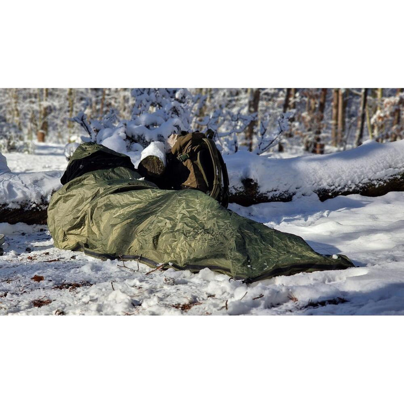 Load image into Gallery viewer, Bushmen HIDEOUT Warm (Various Colours) Bivvy / Sleeping bag / Poncho / Under blanket Olive By Bushmen
