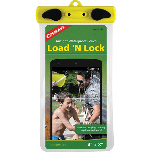 Load image into Gallery viewer, Coghlan Load 'N' Lock Waterproof Pouch (Various Sizes) 4" x 6" By Coghlan's
