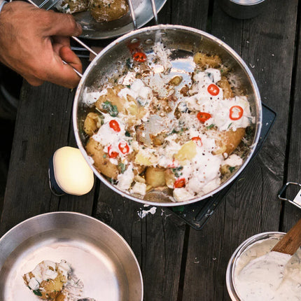 Primus CampFire Frying Pan Stainless Steel 25cm By Primus