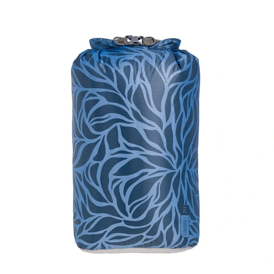 Cocoon Drybag Hyperlight (Various Sizes and Colours) Blue Leaves 21 Litre By Cocoon