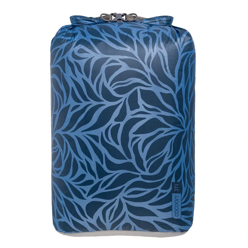 Load image into Gallery viewer, Cocoon Drybag Hyperlight (Various Sizes and Colours) Blue Leaves 37 Litre By Cocoon
