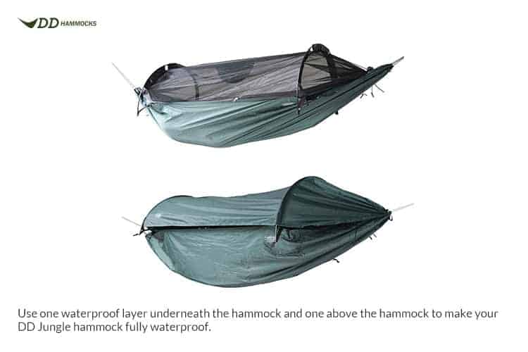 Load image into Gallery viewer, DD Canopy for SuperLight Jungle Hammock By DD Hammocks
