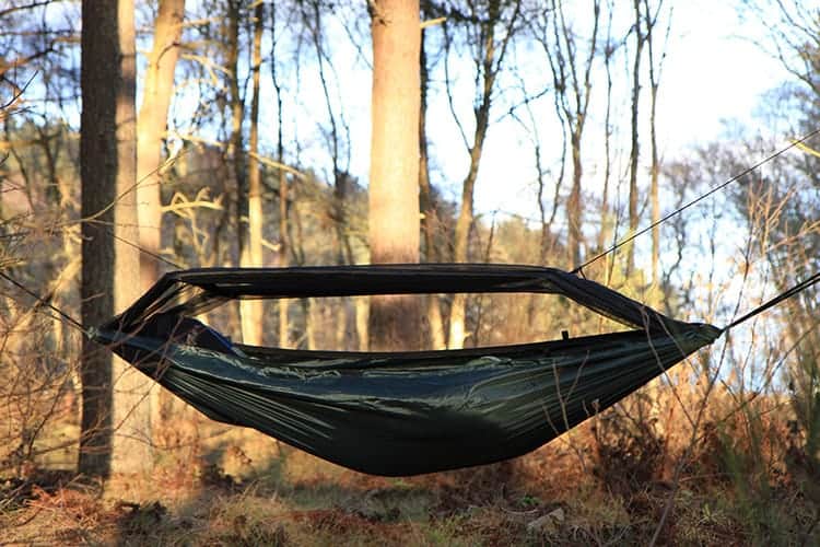 Load image into Gallery viewer, DD Frontline Hammock - Jet Black By DD Hammocks

