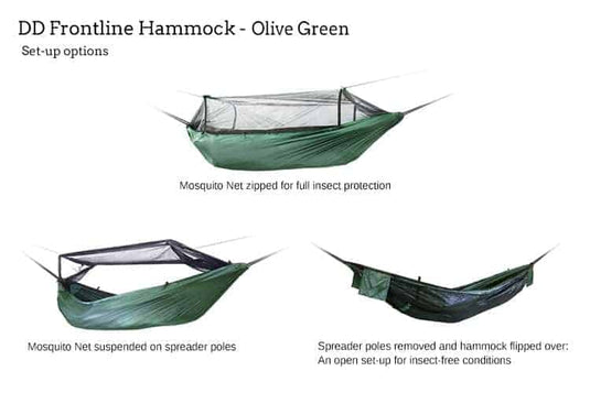 DD Frontline Hammock - Olive Green By DD Hammocks