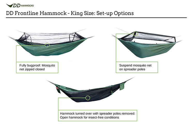 Load image into Gallery viewer, DD Frontline Hammock - KING Size By DD Hammocks
