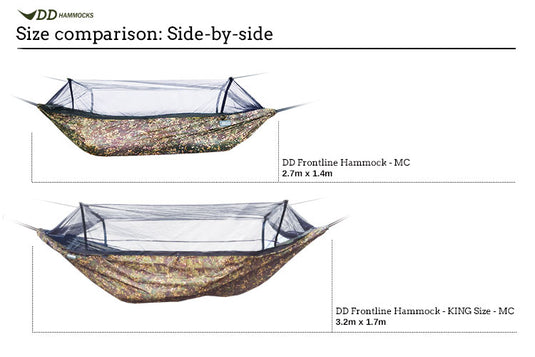 DD Frontline Hammock - KING Size - Multicamo By DD Hammocks