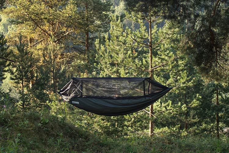 Load image into Gallery viewer, DD hammocks SuperLight - Frontline Hammock - Olive Green By DD Hammocks
