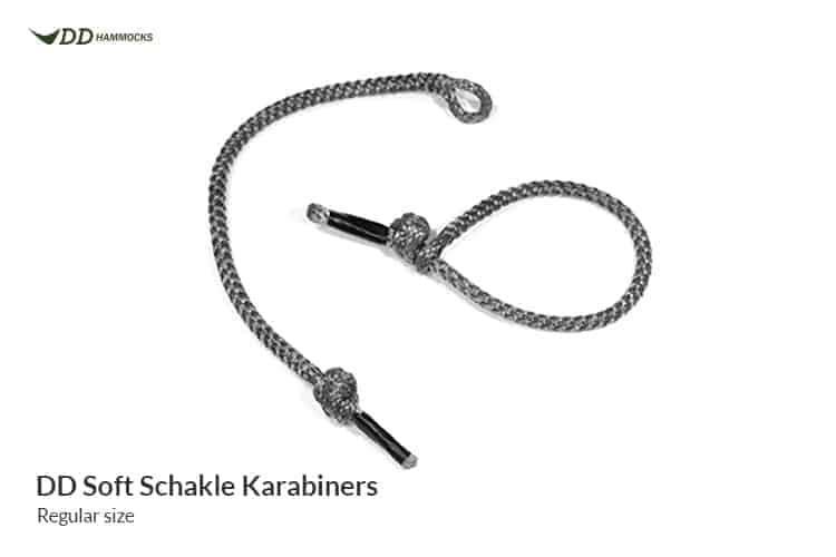 Load image into Gallery viewer, DD Soft Shackle Karabiner x 2 By DD Hammocks
