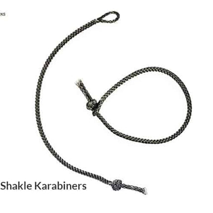 DD Soft Shackle Karabiner x 2 By DD Hammocks