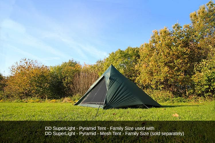 Load image into Gallery viewer, DD SuperLight Pyramid Tent - Family Size By DD Hammocks
