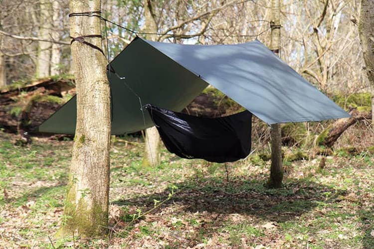 Load image into Gallery viewer, DD SuperLight Tarp - Olive Green By DD Hammocks
