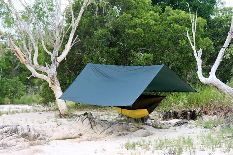 Load image into Gallery viewer, DD SuperLight Tarp - Olive Green By DD Hammocks
