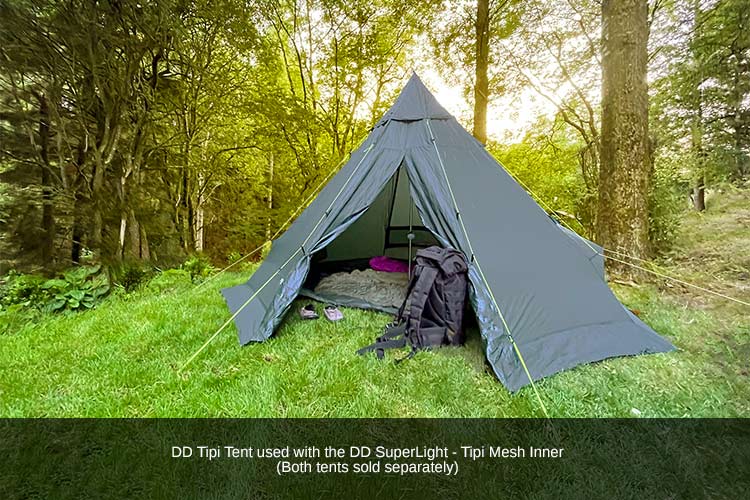 Load image into Gallery viewer, DD SuperLight - Tipi - Mesh Inner By DD Hammocks

