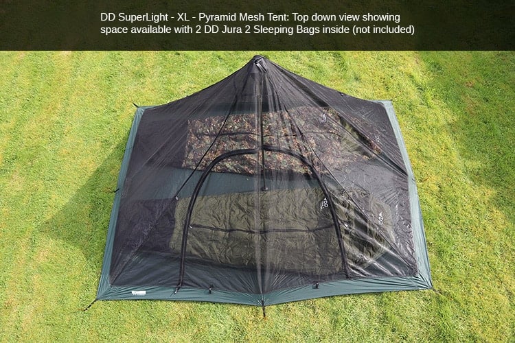 Load image into Gallery viewer, DD SuperLight XL Pyramid Mesh Tent By DD Hammocks
