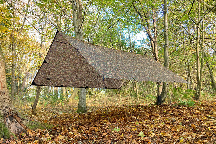 DD Large Camo Tarp 3.5m x 3.5m By DD Hammocks