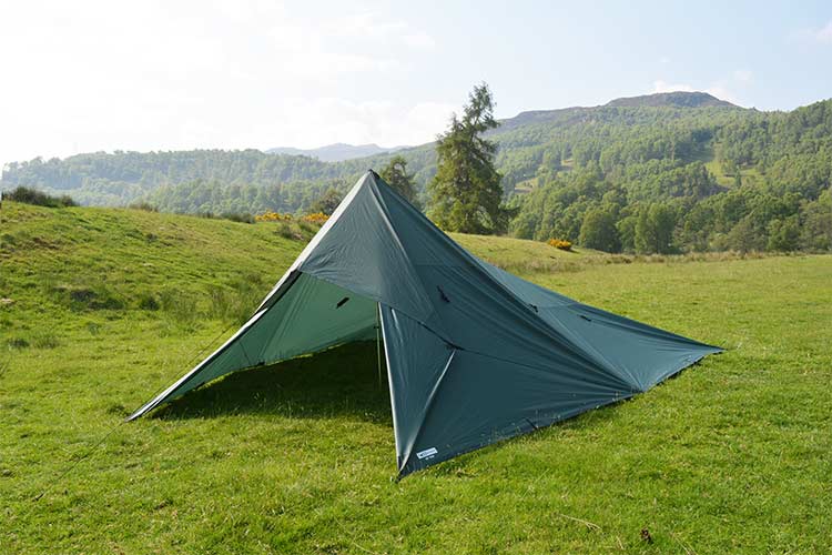 Load image into Gallery viewer, DD 5x5 Olive Green Tarp By DD Hammocks
