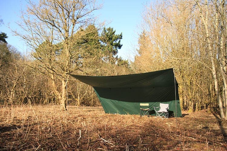 Load image into Gallery viewer, DD 5x5 Olive Green Tarp By DD Hammocks
