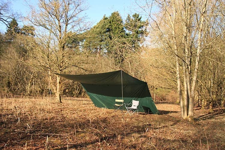 Load image into Gallery viewer, DD 5x5 Olive Green Tarp By DD Hammocks
