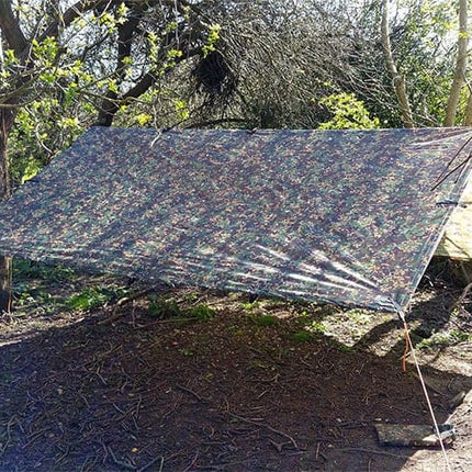 tarp 3 DD Hammocks Multi Camo Tarp 3m x 3m – Wood To Water Outdoors