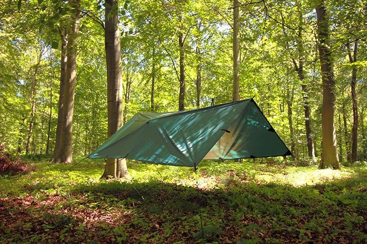 Load image into Gallery viewer, DD Hammocks Tarp 3x3 Pro - Olive Green By DD Hammocks
