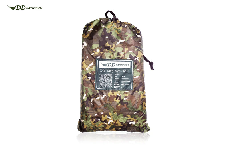 Load image into Gallery viewer, DD Tarp 5x5m - Multicamo By DD Hammocks
