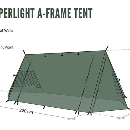 DD SuperLight A-Frame Tent By DD Hammocks