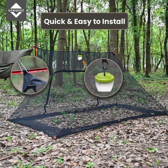 Onewind Dyad Shelter Mosquito Bug Net By Onewind Outdoors