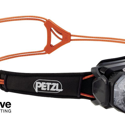 Petzl SWIFT® RL Headlamp (Various Colours) 1200 Lumens (Updated 2026 Version) Black Orange By Petzl
