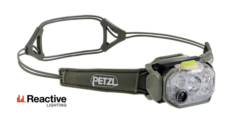 Load image into Gallery viewer, Petzl SWIFT® RL Headlamp (Various Colours) 1200 Lumens (Updated 2026 Version) Jungle Green By Petzl
