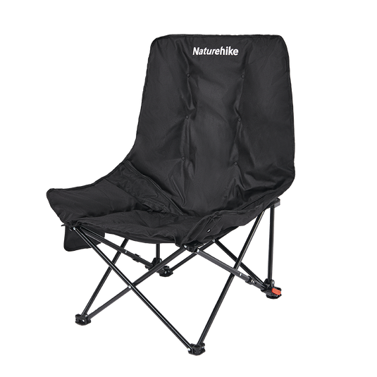 Naturehike Sea Star - Padded reclining Chair Black By NatureHike