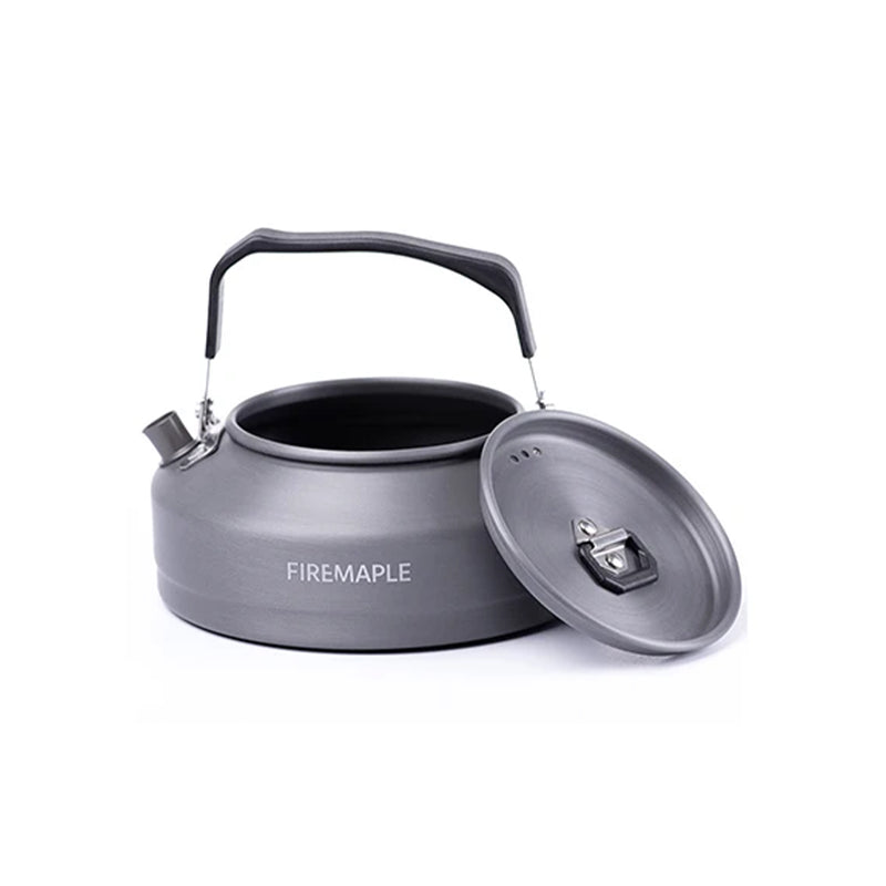 Load image into Gallery viewer, FireMaple Feast T3 Aluminium Kettle 0.8L (Black Handle) By Fire Maple Gear
