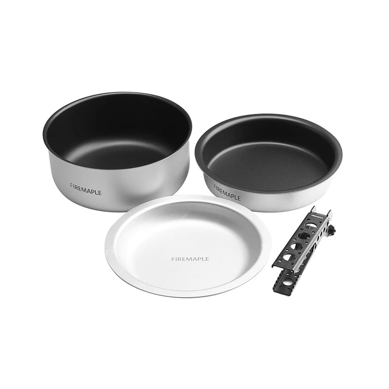 Load image into Gallery viewer, FireMaple Frost Ultralight Aluminium Cook Set By Fire Maple Gear
