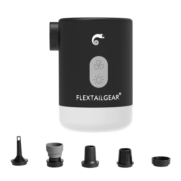 Load image into Gallery viewer, Flextail MAX PUMP 2 PRO- 4 in 1 Portable 3600mAh Rechargeable Air Pump Black By Flextail Gear
