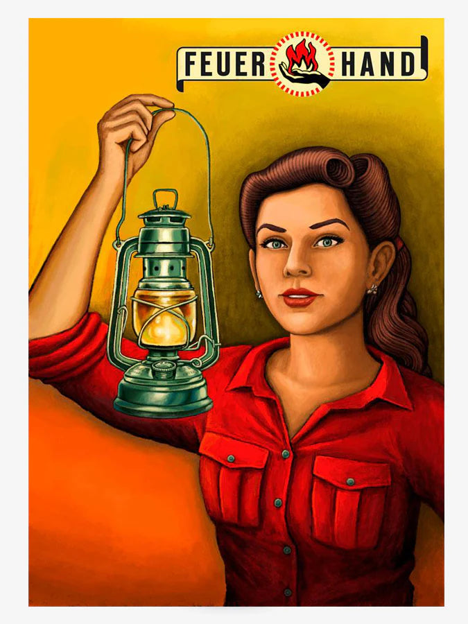 Load image into Gallery viewer, Feuerhand Tin Sign By Feuerhand
