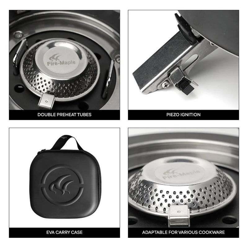 Load image into Gallery viewer, Fire Maple Saturn X Gas Stove (Qingtian 2) By Fire Maple Gear
