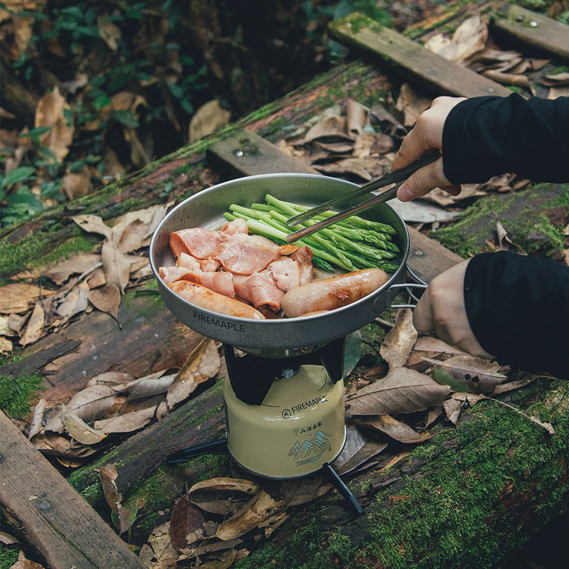 Load image into Gallery viewer, Firemaple Ash Titanium 8" Frying pan By Fire Maple Gear
