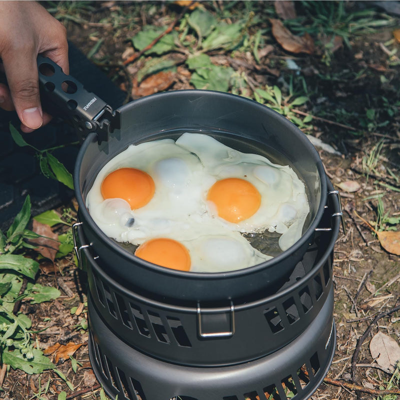 Load image into Gallery viewer, Firemaple Cooking Kit with Pans and Alcohol Burner By Fire Maple Gear
