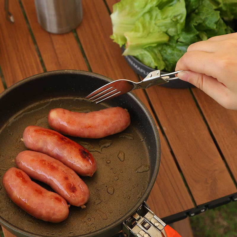 Load image into Gallery viewer, Firemaple FMT-803 Stainless Folding Cutlery Set By Fire Maple Gear
